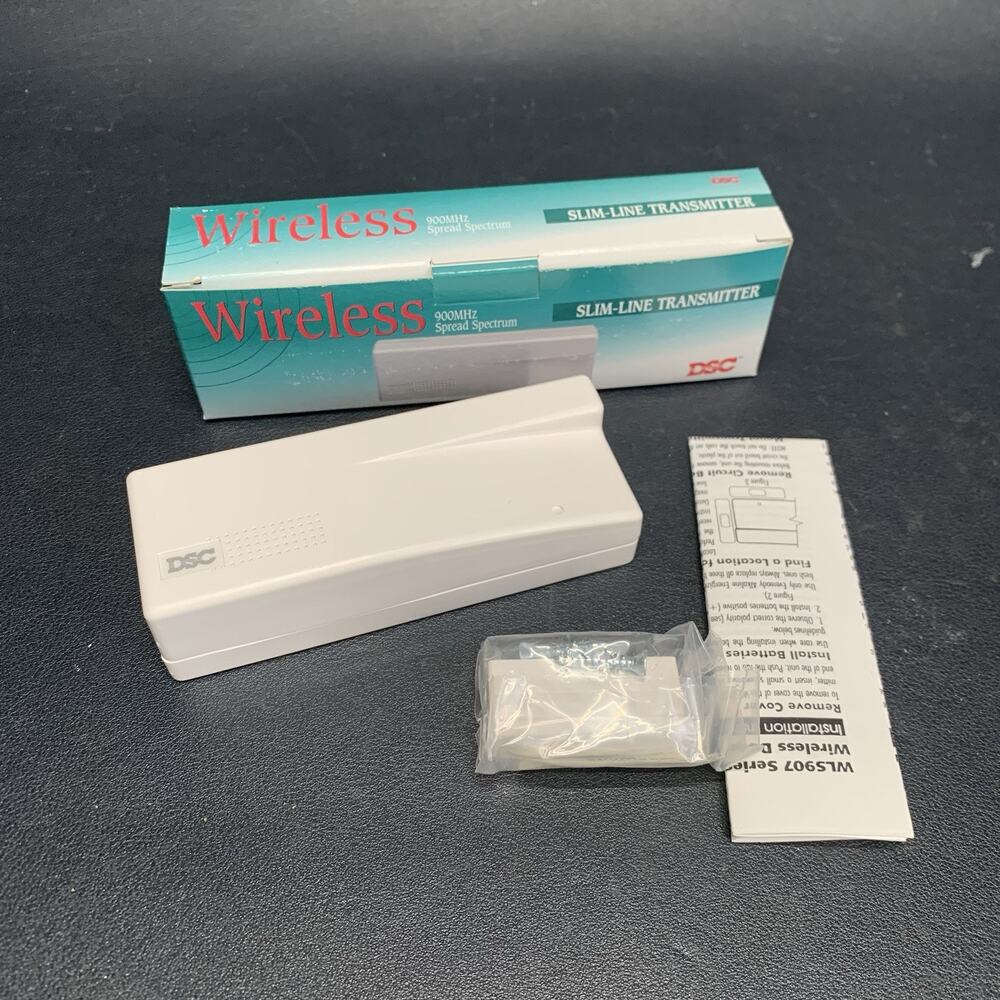 DSC WLS-907U Wireless 900 MHz Slim-Line Transmitter Spread Spectrum NOS